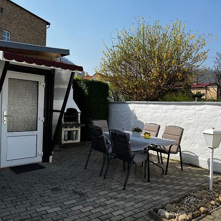Christels Ferienwohnung 1 In Thale Mit Sonnenterrasse Und Grill Dış mekan fotoğraf