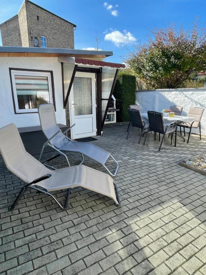 Christels Ferienwohnung 1 In Thale Mit Sonnenterrasse Und Grill Dış mekan fotoğraf