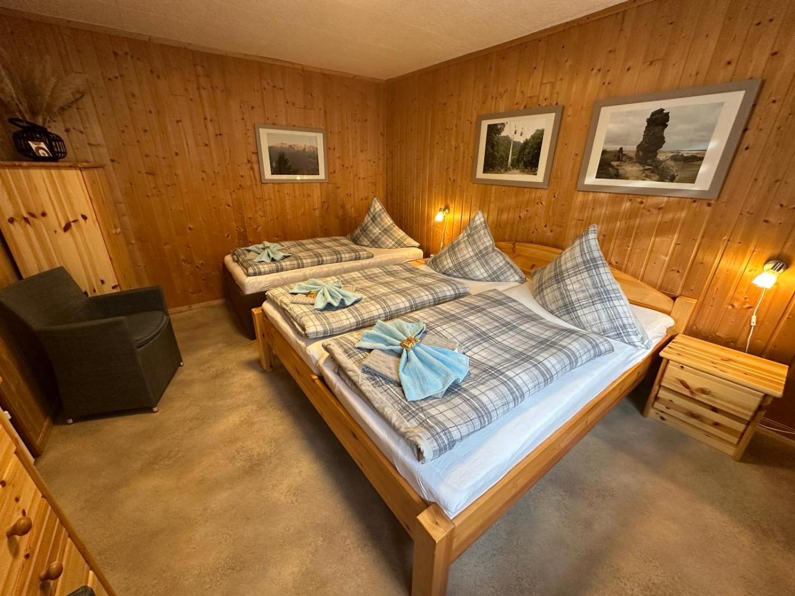 Christels Ferienwohnung 1 In Thale Mit Sonnenterrasse Und Grill Dış mekan fotoğraf