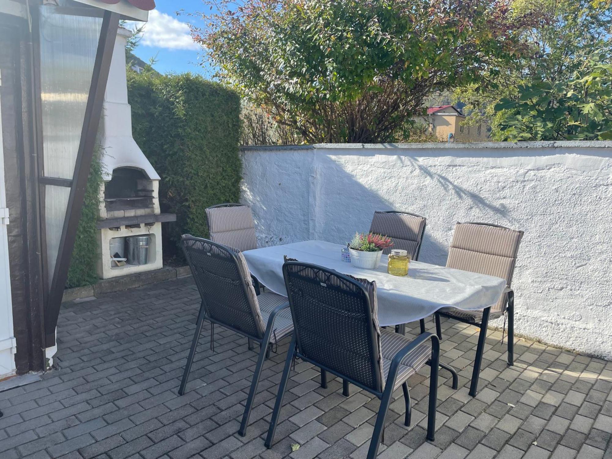Christels Ferienwohnung 1 In Thale Mit Sonnenterrasse Und Grill Dış mekan fotoğraf